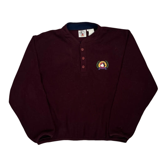 Mickey & Co. Sweatshirt - Small Burgundy Polyester