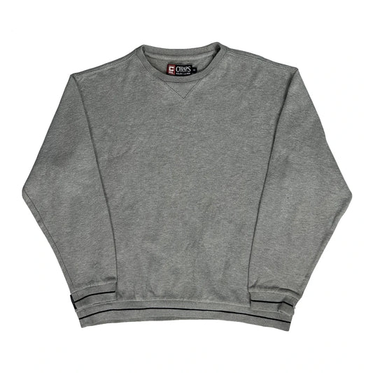 Chaps Ralph Lauren Jumper - Medium Grey Cotton