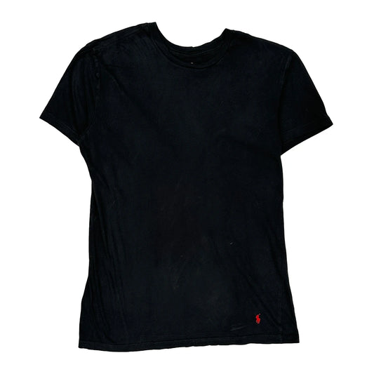Polo By Ralph Lauren Slim Fit T-Shirt - Large Black Cotton