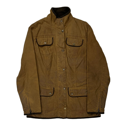 Utility Barbour Wax Jacket - Medium Brown Cotton