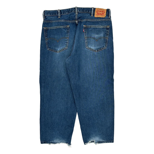 560 Levis Jeans - 38W 26L Blue Cotton