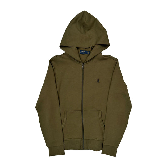 Vintage Polo By Ralph Lauren Hoodie - Medium Green Cotton
