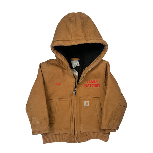 Vintage Age 3 Carhartt Jacket - 2XS Brown Cotton