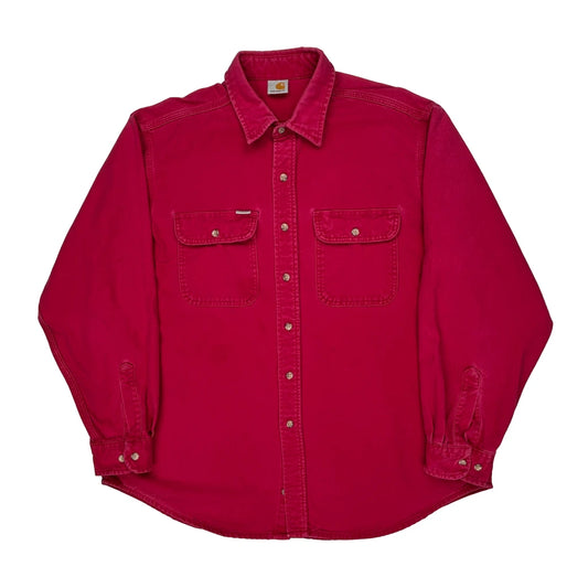 Carhartt Shirt - 2XL Red Cotton
