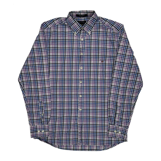 Gant Checked Shirt - Medium Multicoloured Cotton