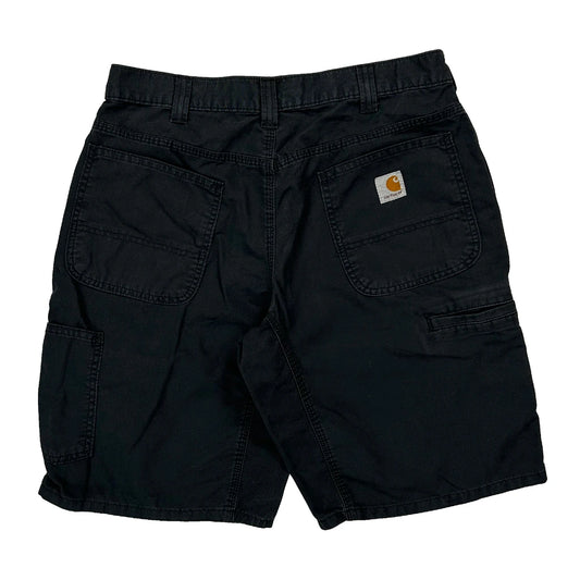Carhartt Carpenter Shorts - 34W 10L Black Cotton