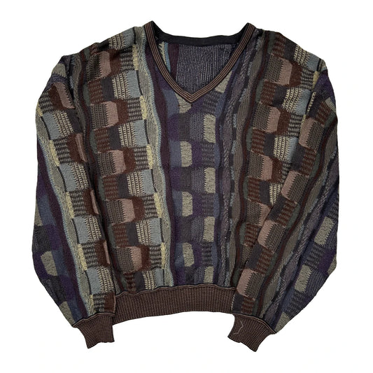 Unbranded Jumper - Medium Grey Cotton Blend