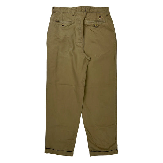 Tommy Hilfiger Chinos - 34W 32L Khaki Cotton