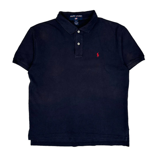 Polo Sport Ralph Lauren Polo Shirt - Large Navy Cotton
