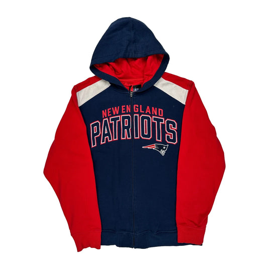 New England Patriots Nfl Hoodie - 2XL Navy Cotton