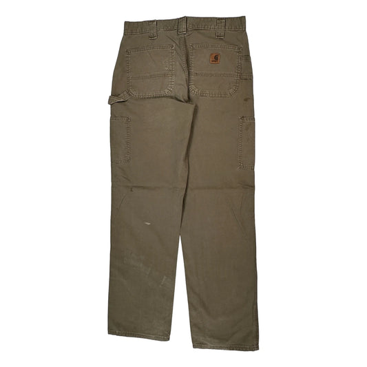 Carhartt Carpenter Trousers - 32W 34L Brown Cotton