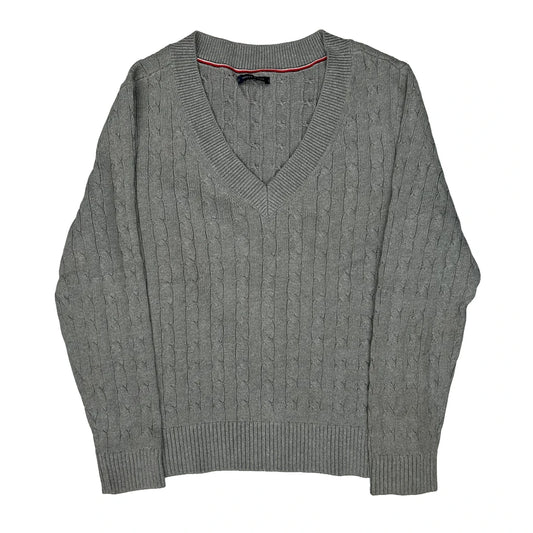 Tommy Hilfiger Jumper - Medium Grey Cotton