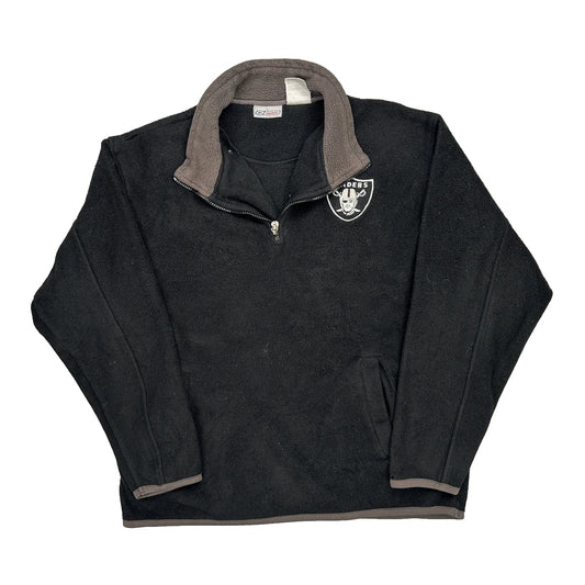 Raiders Reebok Nfl Fleece - Medium Black Polyester