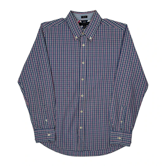 Tommy Hilfiger Slim Fit Shirt - Medium Multicoloured Cotton
