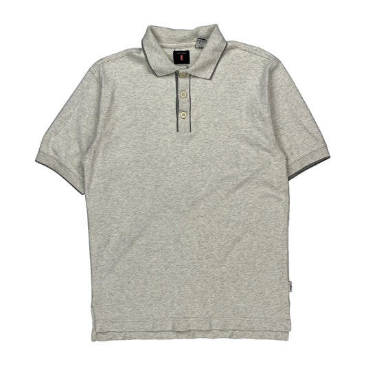 Levis Polo Shirt - Medium Grey Cotton