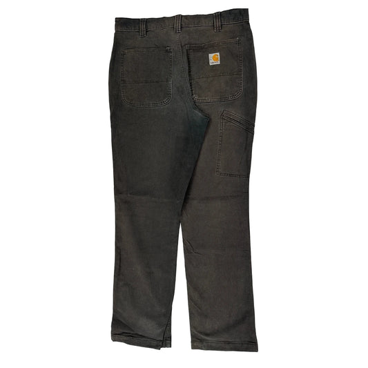 Carhartt Carpenter Trousers - 32W 30L Black Cotton