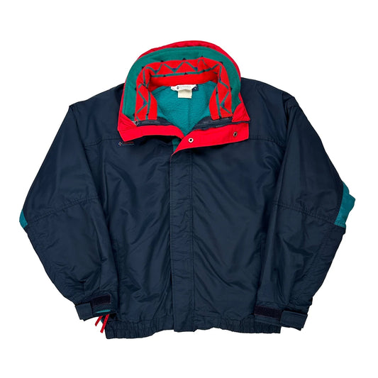 Columbia Ski Jacket - Large Green Polyester