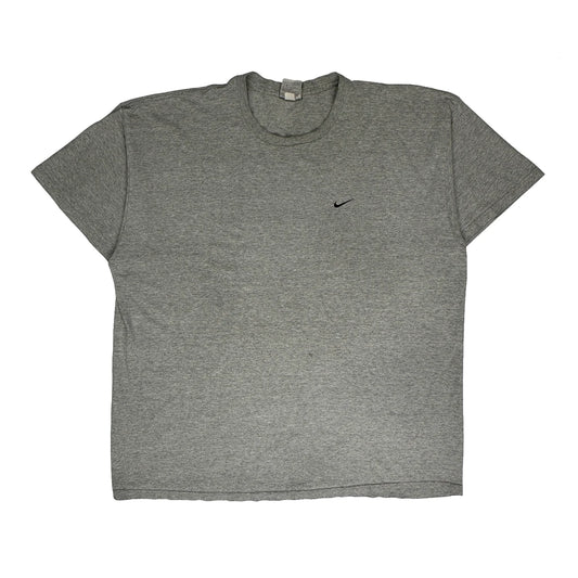 Nike T-Shirt - 2XL Grey Cotton