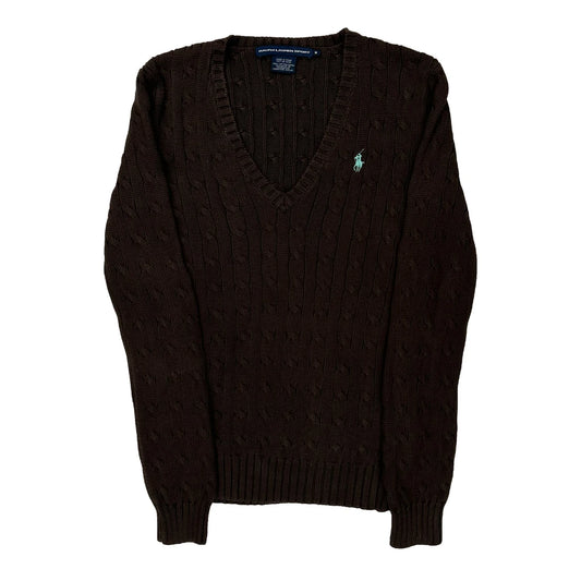 Ralph Lauren Sport Jumper - Medium Brown Cotton