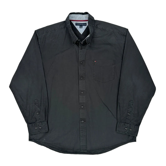 Tommy Hilfiger Shirt - XL Black Cotton