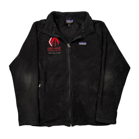 Vintage Patagonia Synchilla Fleece Jacket - XL Black Polyester