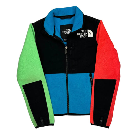 Age 7-8 The North Face Fleece Jacket - Small Multicoloured Polyester
