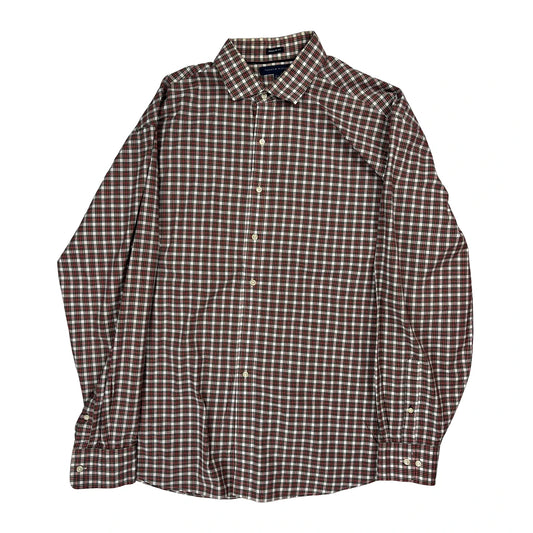 Tommy Hilfiger Checked Shirt - XL Green Cotton