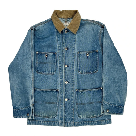 Dungarees Ralph Lauren Chore Denim Jacket - Medium Brown Cotton