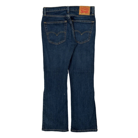 Vintage 527 Levis Boot Cut Jeans - 30W 28L Dark Wash Cotton
