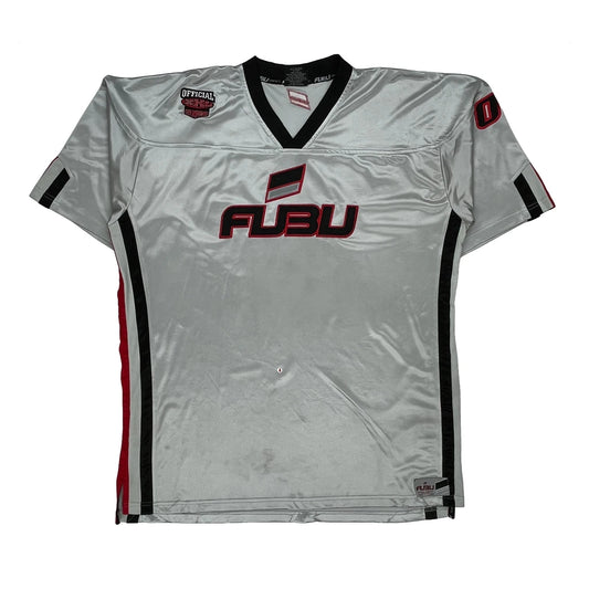 Official Sports Fubu Jersey - 2XL Silver Polyester