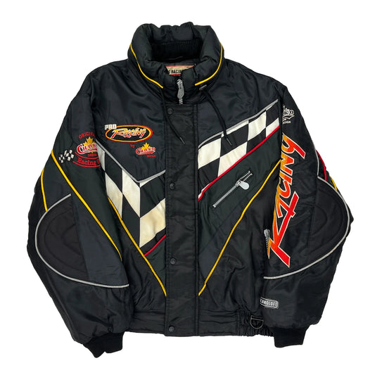 Racing Pro Racing Nascar Varsity Jacket - Large Red Polyester