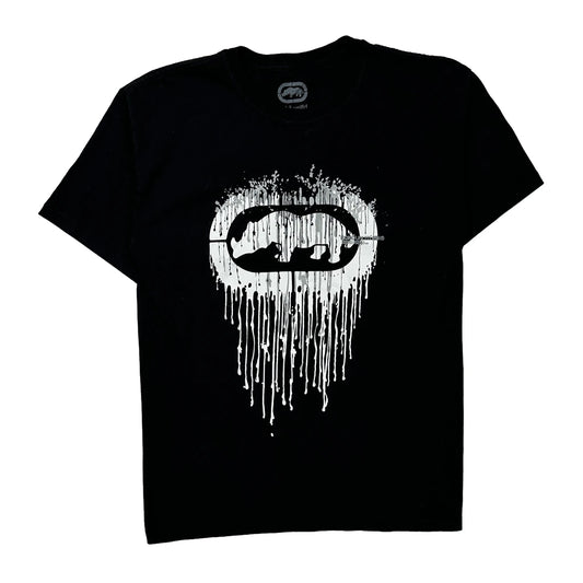 Ecko Unltd Graphic T-Shirt - Small Black Cotton