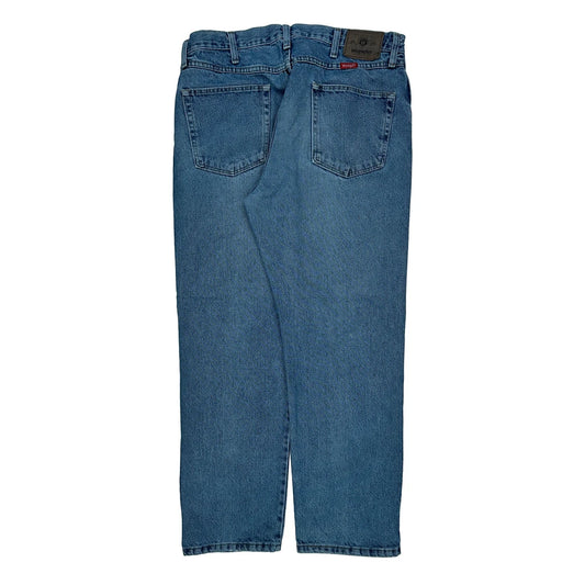 Wrangler Jeans - 34W 30L Blue Cotton