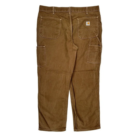Carhartt Carpenter Trousers - 38W 30L Brown Cotton