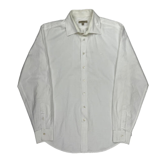 Burberry Shirt - Medium White Cotton
