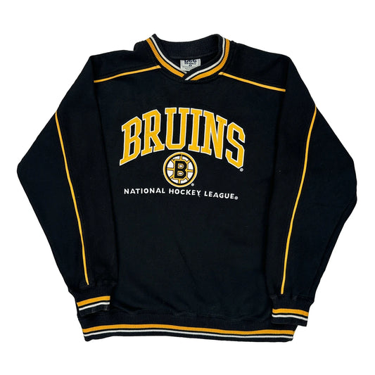 Bruins Lee Sport Sweatshirt - Large Black Polyester Blend