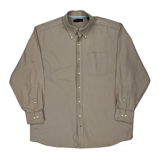 Tommy Hilfiger Shirt - XL Beige Cotton