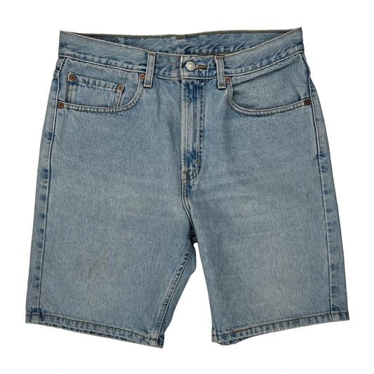 Levis Denim Shorts - 31W 10L Light Wash Cotton