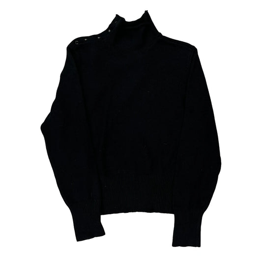 Tommy Hilfiger Rollneck - Large Black Wool