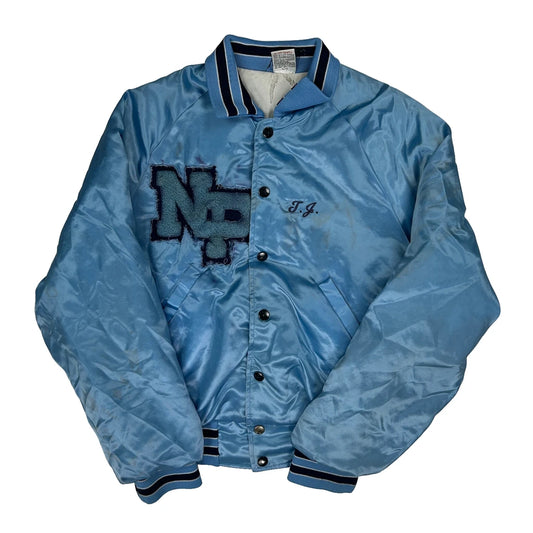 North Penn Wrestling Aristo Jac College Varsity Jacket - Small Blue Polyester