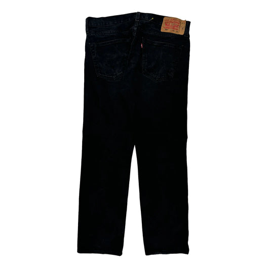 501 Levis Jeans - 34W 31L Black Cotton