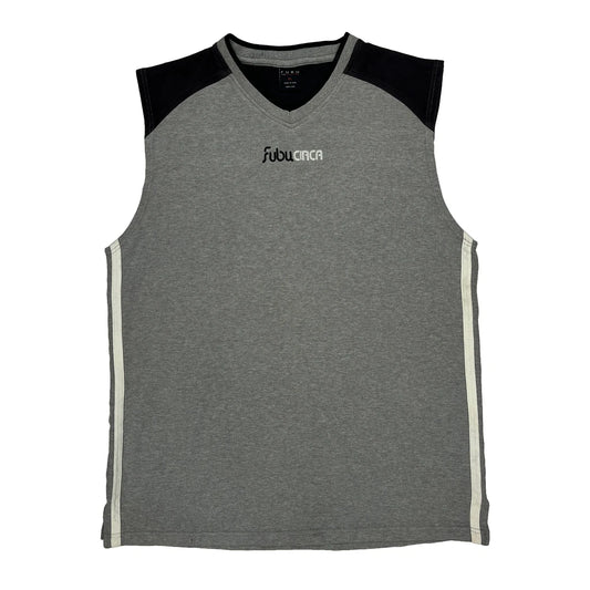 Fubu Vest - XL Grey Cotton