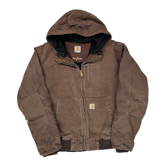 Full Swing Carhartt Jacket - Large Brown Cotton