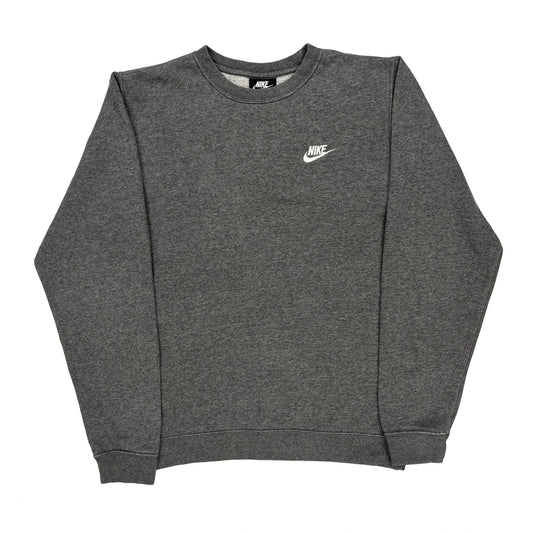 Nike Sweatshirt - Small Gray Cotton