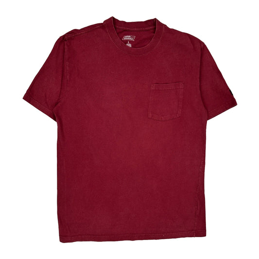 Dickies T-Shirt - Large Red Cotton