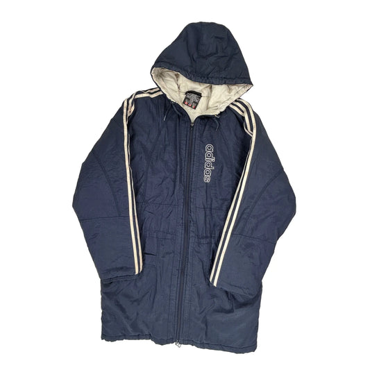 None Adidas Spellout Puffer - Medium Navy Nylon