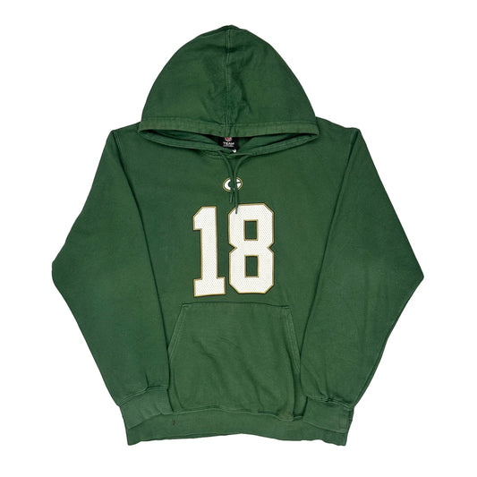 Green Bay Packers N.F.L. Team Apparel Nfl Hoodie - Medium Green Cotton Blend