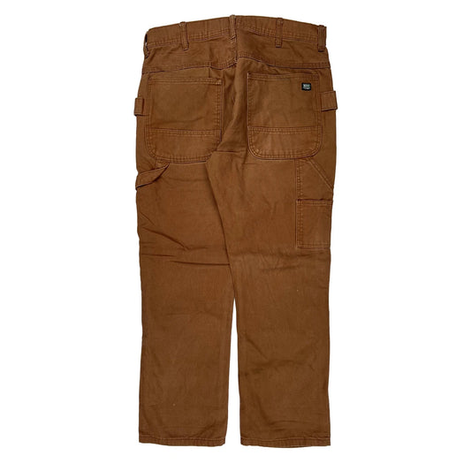 Key Carpenter Pants - 34W 29L Brown Cotton