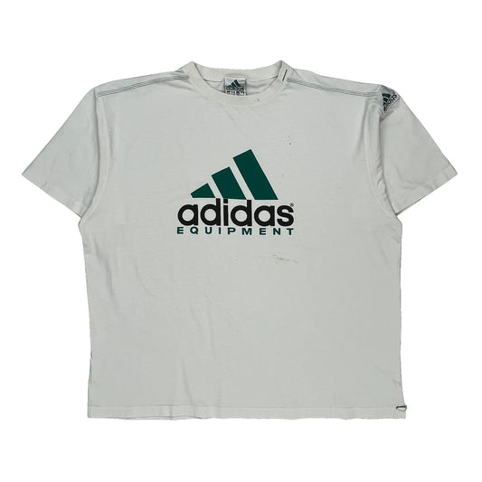 Adidas Equipment T-Shirt - XL White Cotton