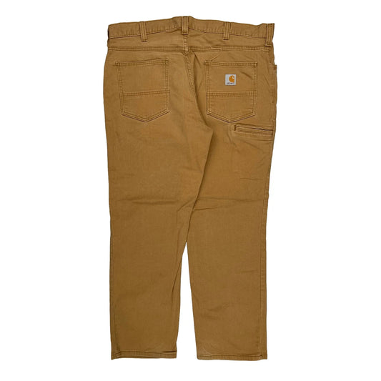 Carhartt Carpenter Trousers - 38W 30L Brown Cotton